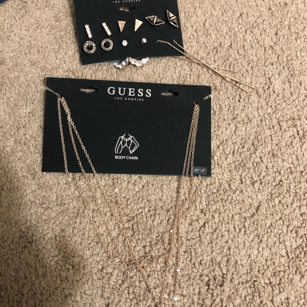 Guess earrings